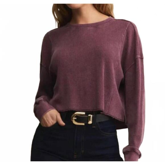 Z SUPPLY Tops - NEW Z SUPPLY angel mini thermal top in purple